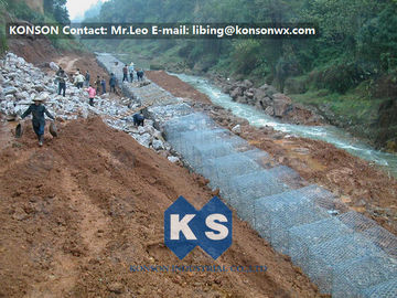 Heavy Galvanized Welded Gabion Baskets And Mattress For Protection Project